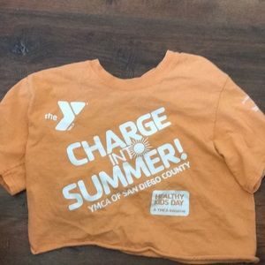 YMCA crop top